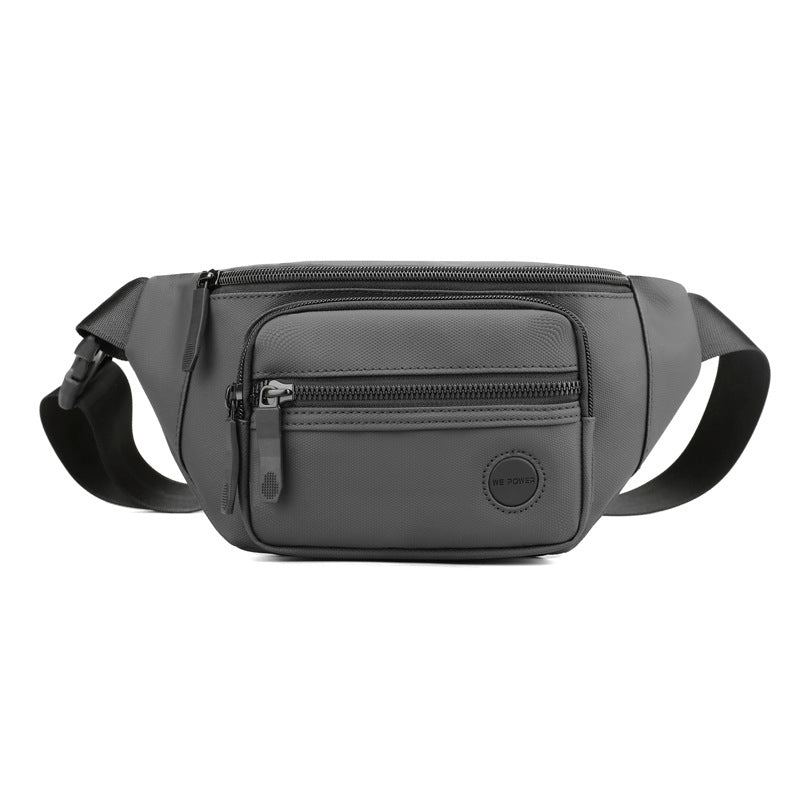 Fashion Man Waist Bag Fanny Pack Waterproof Chest Pack Outdoor Sports Crossbody Bag Casual Travel Male Belt Bag Hip Waist Packs