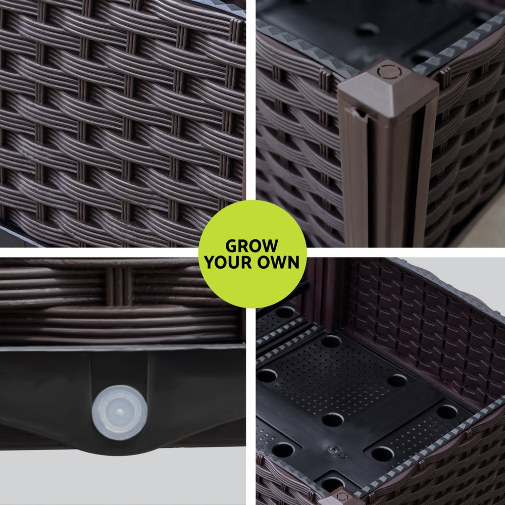 Raised Garden Bed Planter Box for Herbs & Vegetables