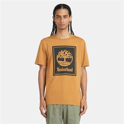 Men’s Short Sleeve T-Shirt Timberland Stack Logo
