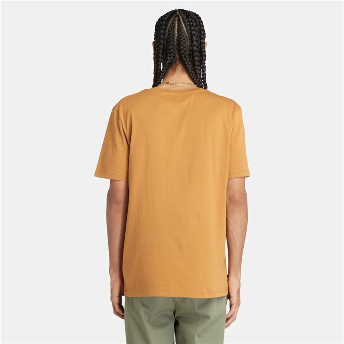Men’s Short Sleeve T-Shirt Timberland Stack Logo