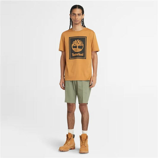 Men’s Short Sleeve T-Shirt Timberland Stack Logo
