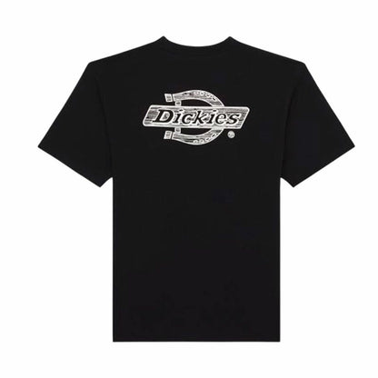 Men’s Short Sleeve T-Shirt Dickies Wood Logo Black