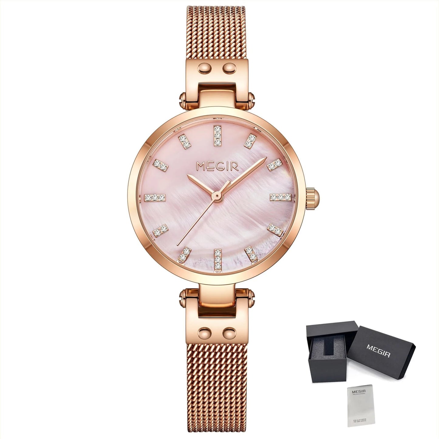 MEGIR Watches for Women Top Brand Fashion Ladies Wristwatch Waterproof Female Quartz Luxury Watch Montre Femme
