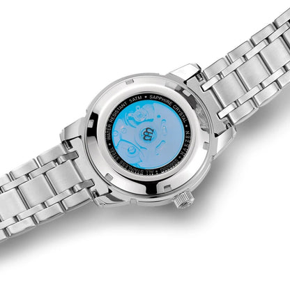 NAKZEN Men Mechanical Watch Men's Automatic Miyota 8215 Movement Diamond Watches Sapphire Wrist Watch Male Waterproof Clock