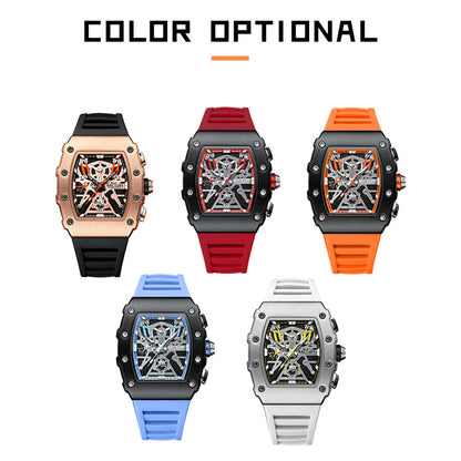 MEGIR Luxury Outdoor Sport Wristwatch for Men Silicone Waterproof Watches Quartz Military Watch Male Clock Chronograph 2218