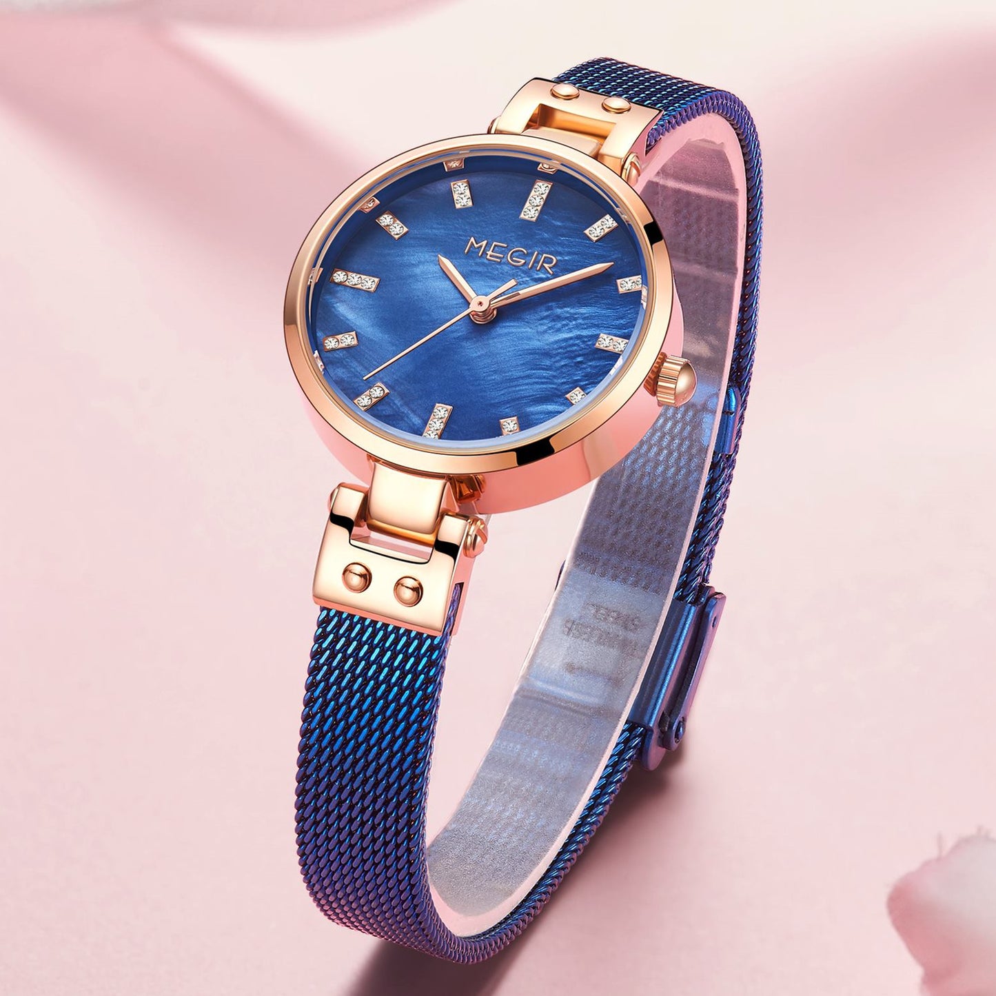 MEGIR Watches for Women Top Brand Fashion Ladies Wristwatch Waterproof Female Quartz Luxury Watch Montre Femme