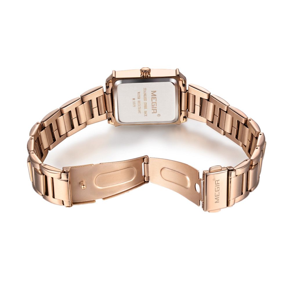 MEGIR Women Bracelet Watches Fashion Business Wristwatch for Ladies Elegant Quartz Watch Waterproof Date Clock Reloj Mujer 1079