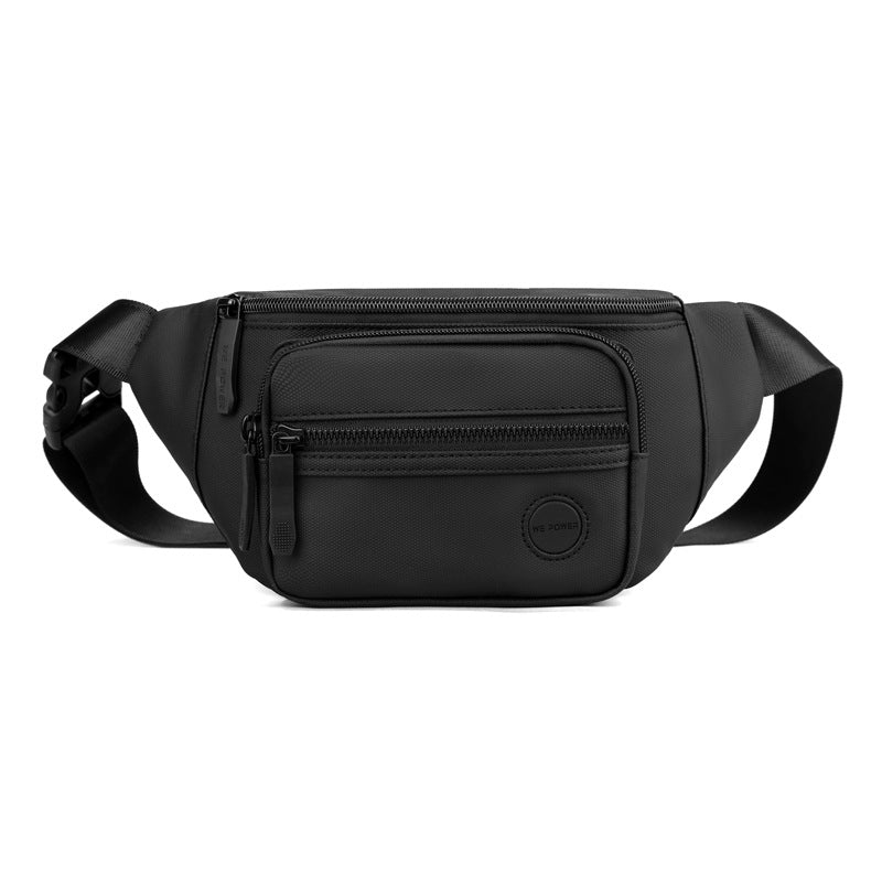 Fashion Man Waist Bag Fanny Pack Waterproof Chest Pack Outdoor Sports Crossbody Bag Casual Travel Male Belt Bag Hip Waist Packs