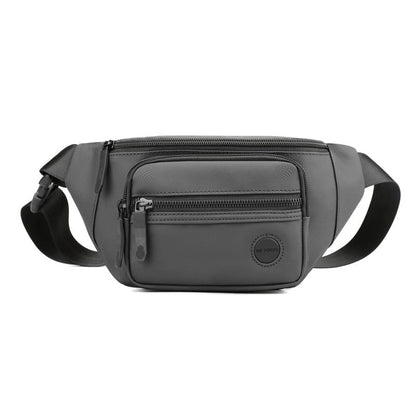 Fashion Man Waist Bag Fanny Pack Waterproof Chest Pack Outdoor Sports Crossbody Bag Casual Travel Male Belt Bag Hip Waist Packs