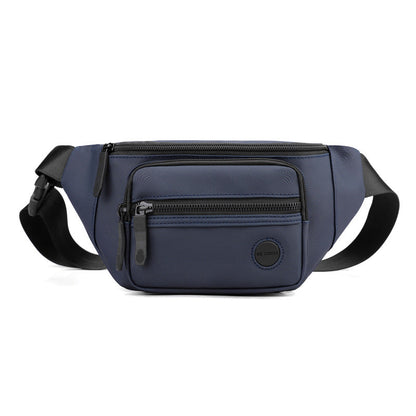 Fashion Man Waist Bag Fanny Pack Waterproof Chest Pack Outdoor Sports Crossbody Bag Casual Travel Male Belt Bag Hip Waist Packs