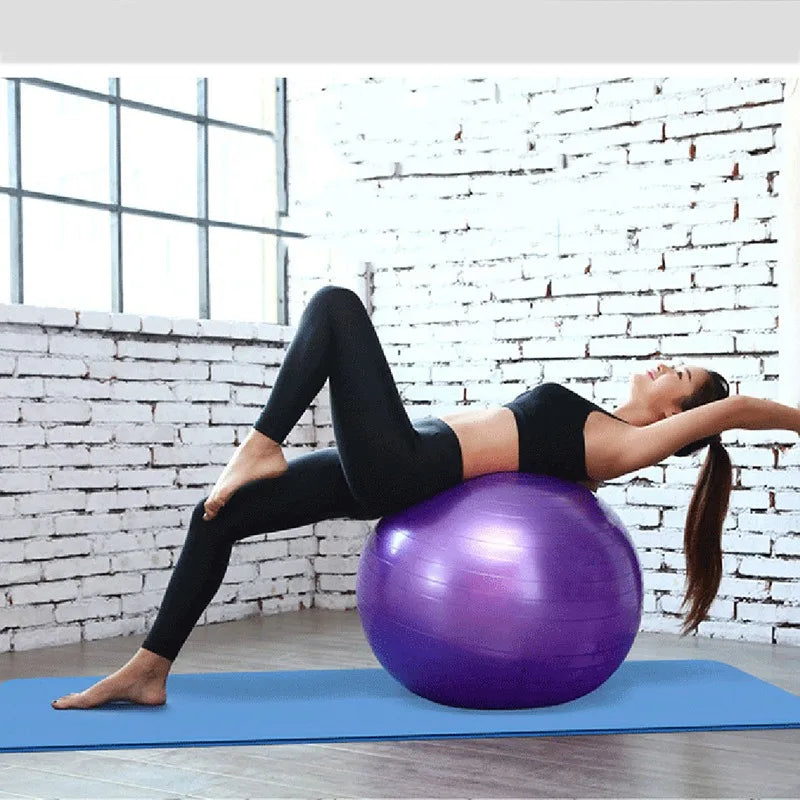 Thickened PVC Fitness Yoga Ball