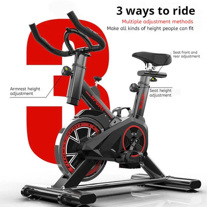 Silent Spinning Bike for Home Fitness