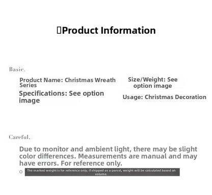 NNEDSZ Christmas gift, Christmas wreath, door hanging