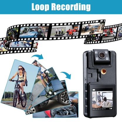 Full 1080P HD Mini Camera 3000mAh Sports Cam