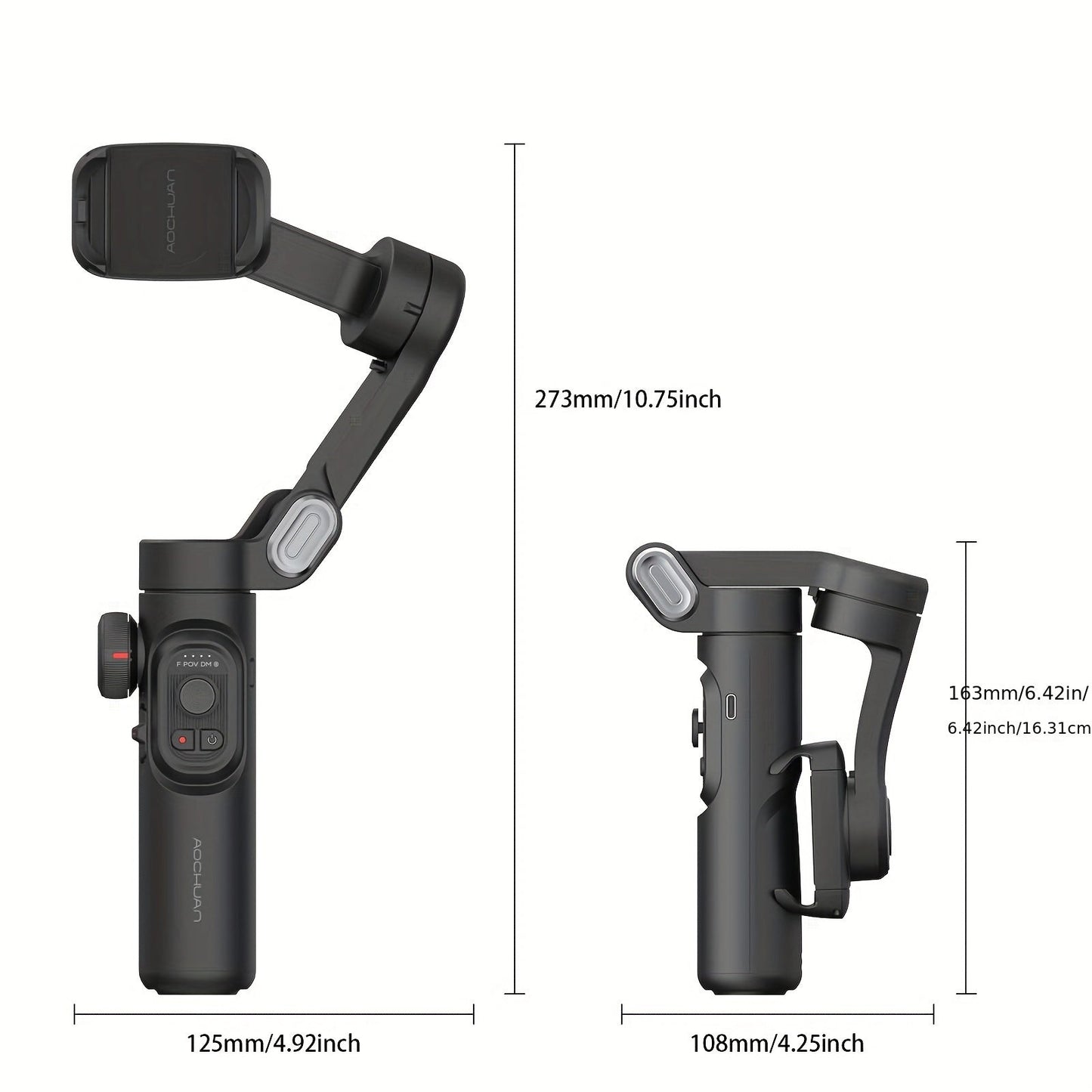 Handheld Gimbal Stabilizer for Smartphones (3-Axis)