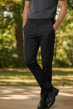 "Ethan" Black Super 150's Luxury Viscose Blend Suit Pants-3