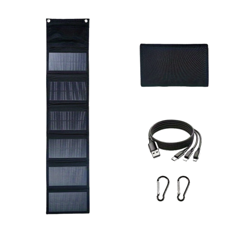 NNETM Foldable 60W Portable Solar Charging Panel