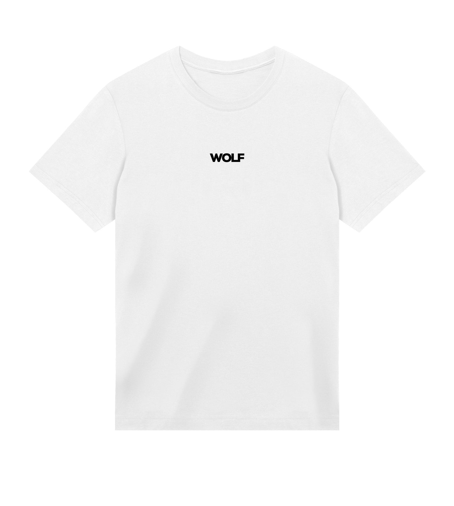 Wolf T Shirt Black Logo