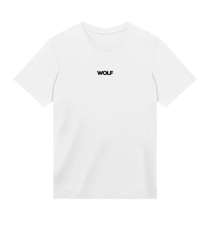 Wolf T Shirt Black Logo