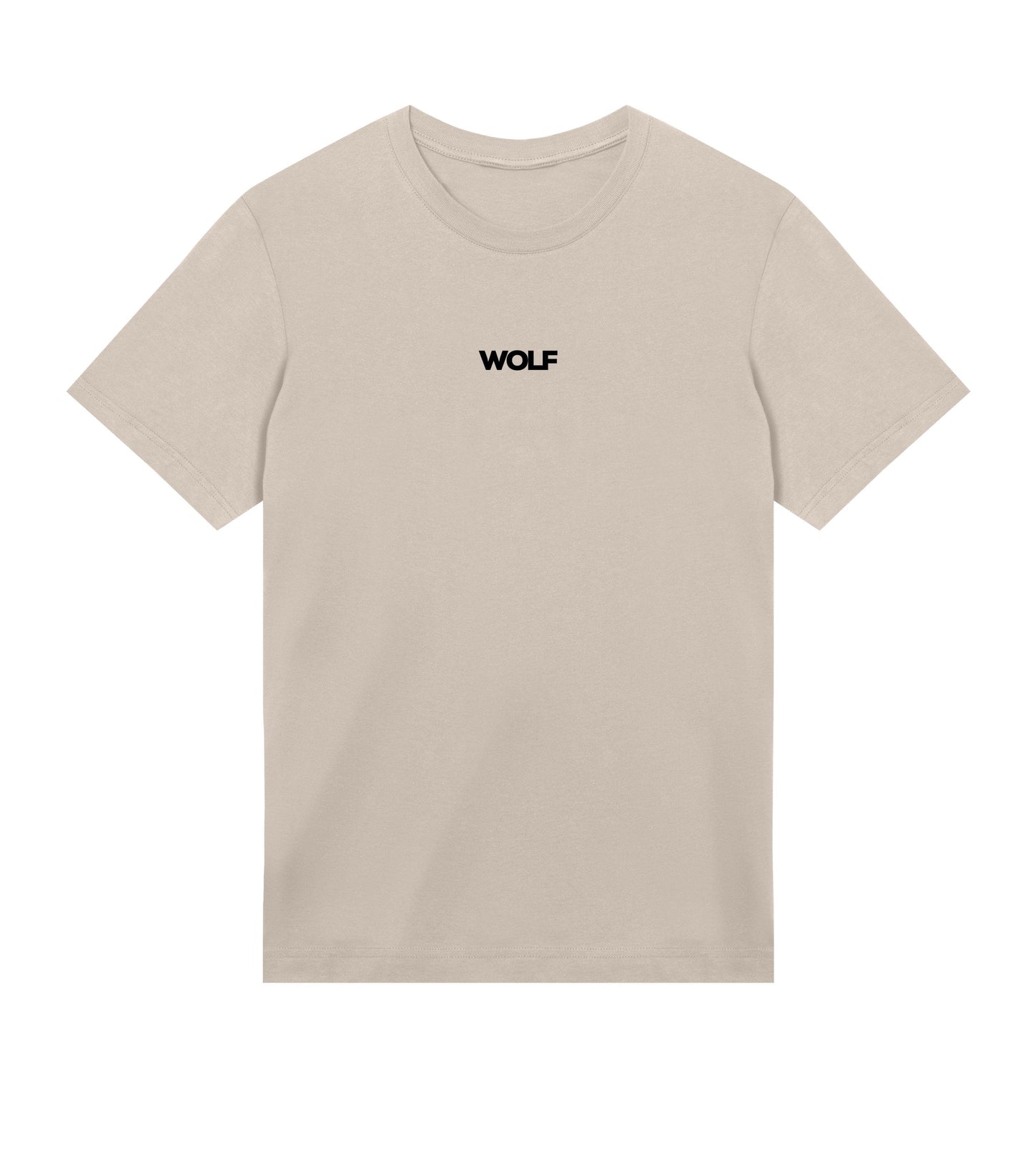 Wolf T Shirt Black Logo