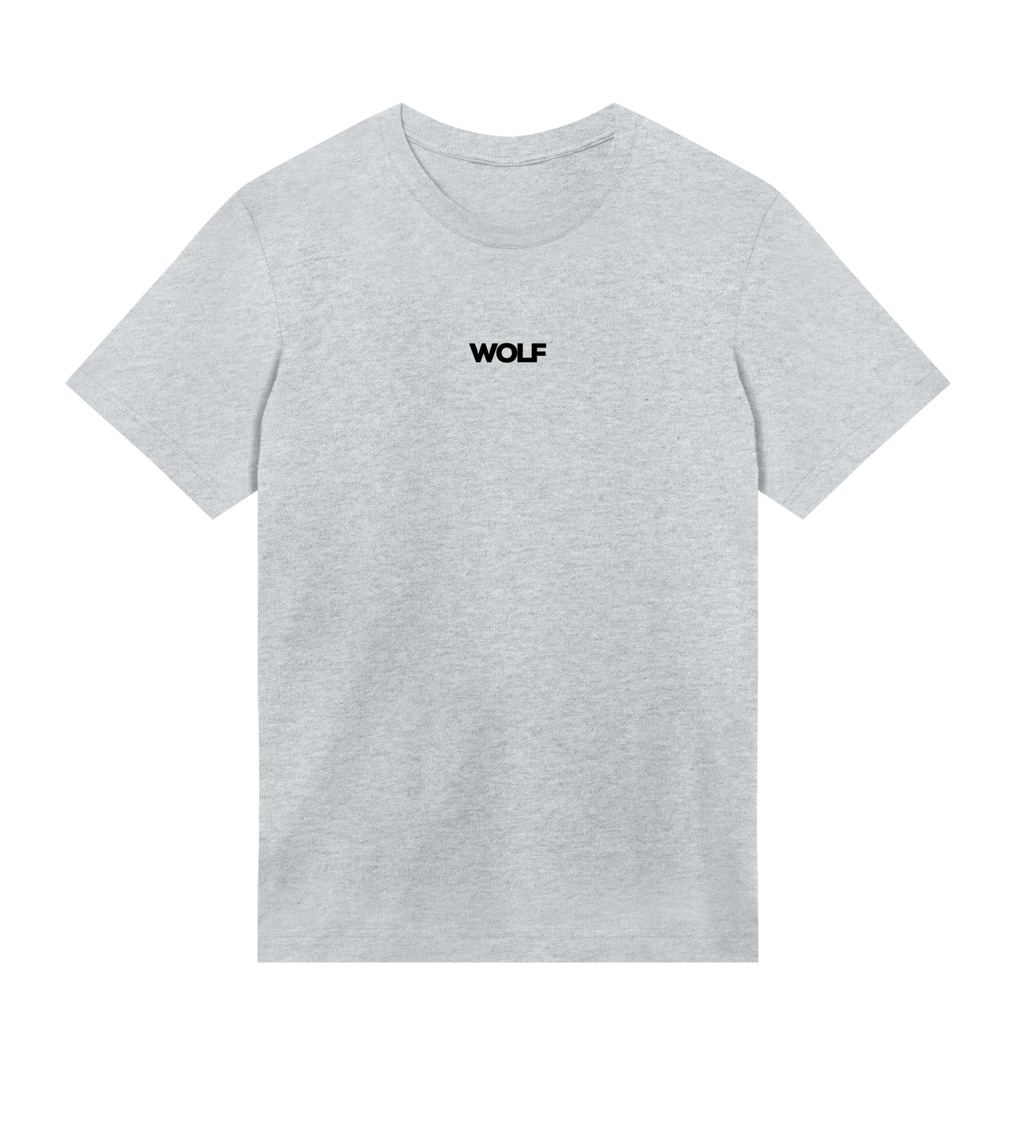 Wolf T Shirt Black Logo